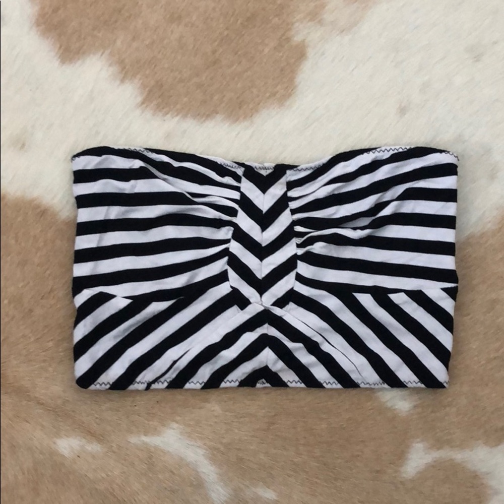 Striped Tube Top